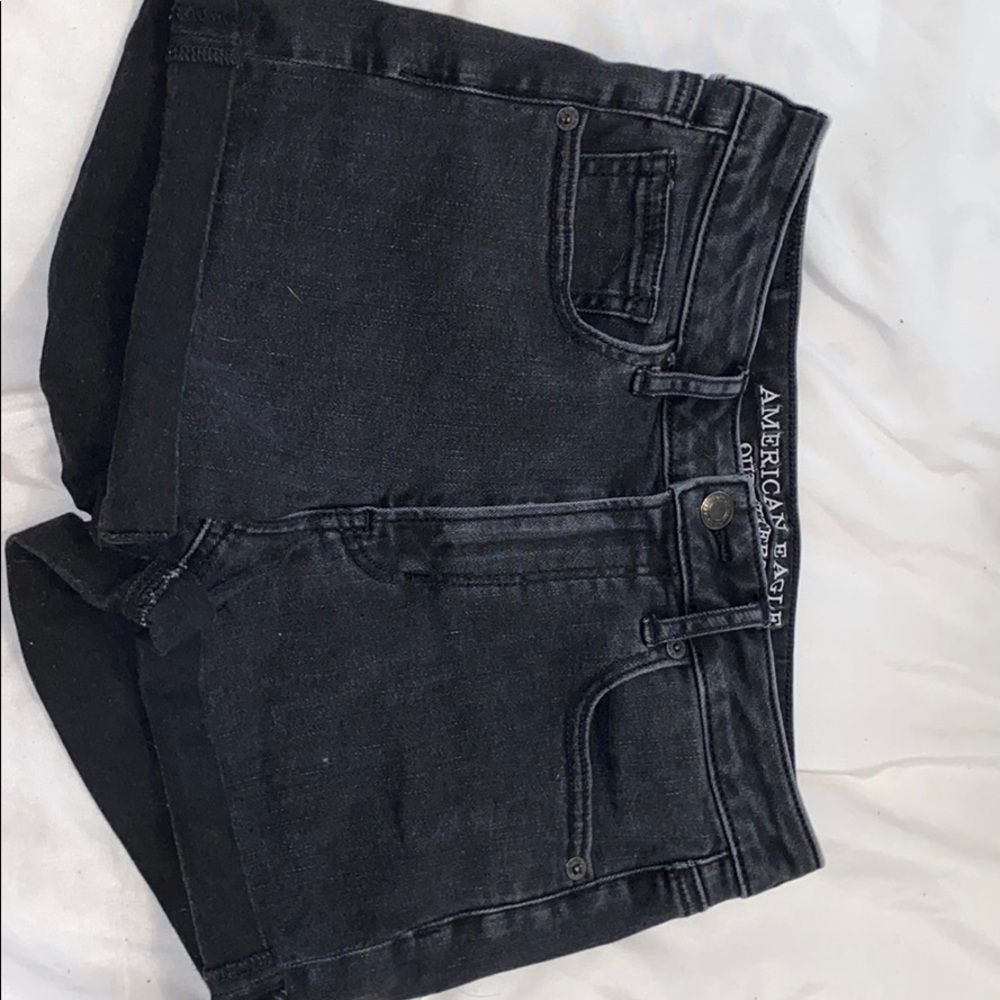 Black American eagle shorts